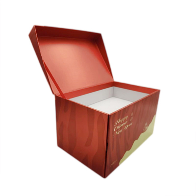 Boîte-cadeau de papier rigide durable, boîte-cadeau de papier 26.5x 17x15.5 cm de carton