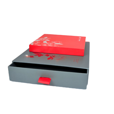 Caisse d'emballage de papier de tiroir de glissière, enveloppe faite sur commande C2S de greyborad des boîte-cadeau C1S 1200g de carton